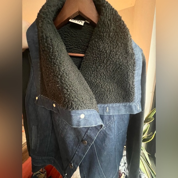 OAK Denim jacket with Shearling Size S - Picture 3 of 4